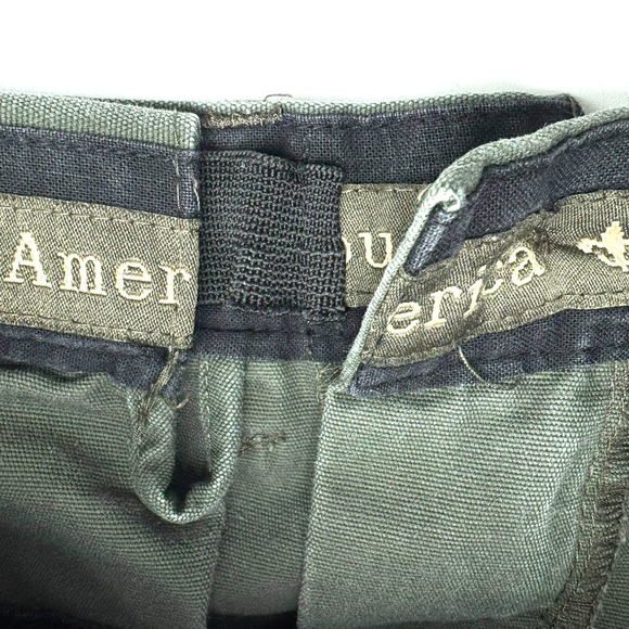 BOY SCOUTS OF AMERICA Youth 10 Green‎ Cargo Shorts Uniform USA Cotton Pockets - Picture 5 of 8